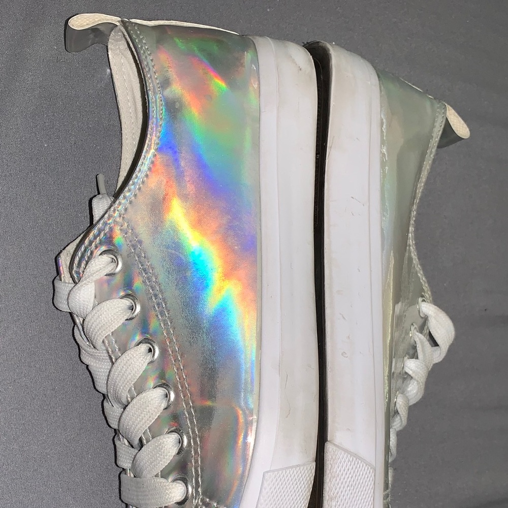 HOLOGRAPHIC sneakers!!!